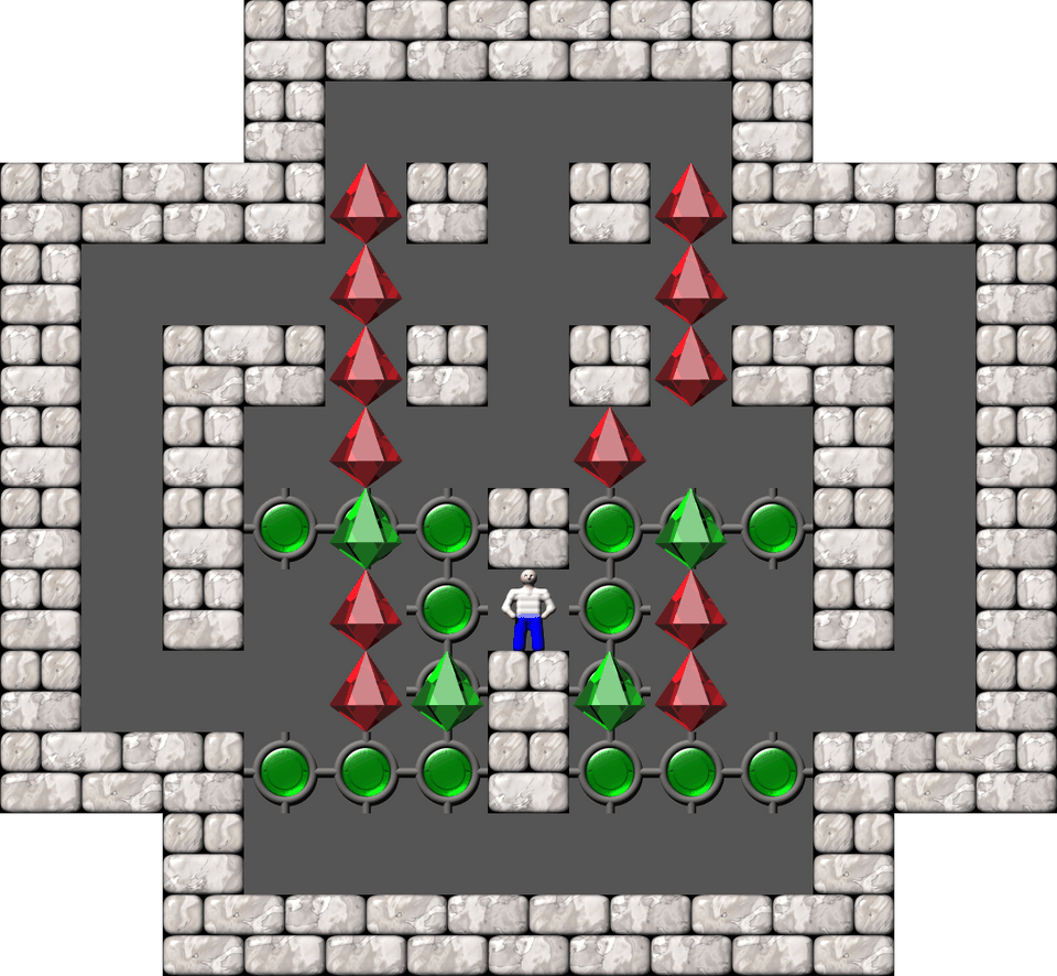 Sokoban Kevin 11 level 84